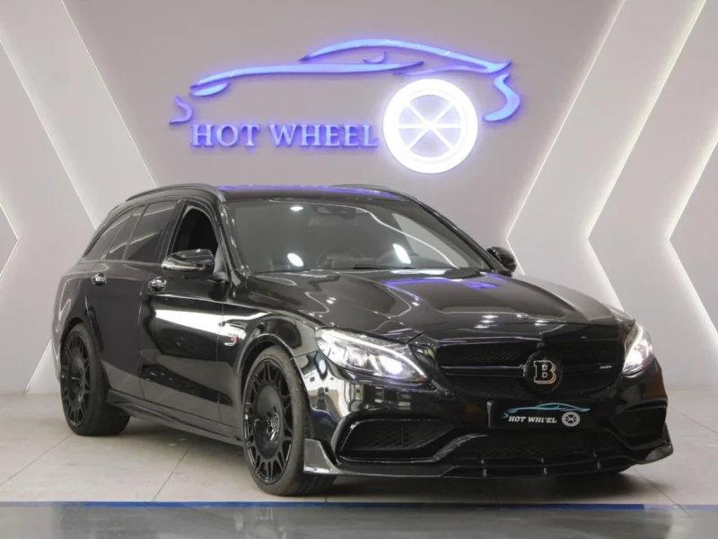 2018 Mercedes-Benz C 63S AMG Std BRABUS KIT 4.0L 8 Cylinders Black Wagon