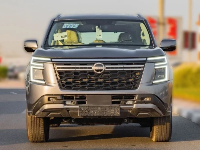 2026 Nissan Patrol SE T2 3.8L 6 Cylinder Engine AT Petrol Grey Beige SUV