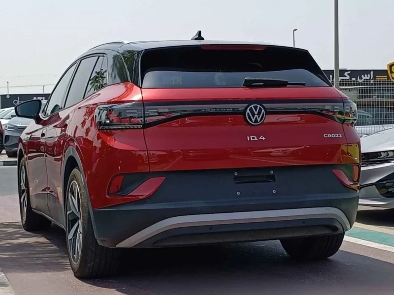 2020 Volkswagen ID.4 CROZZ PRO ELECTRIC Vehicle Red Beige SUV AUtomatic