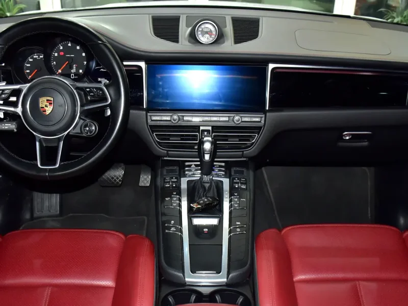 2020 Porsche Macan Standard 4 Cylinders Petrol Engine White Red Crossover