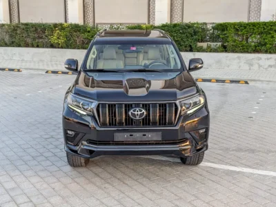 2021 Toyota Prado Adventure First Edition 6 Cylinders Engine Black Beige SUV GCC
