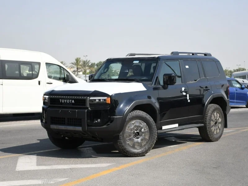 2025 Toyota Prado 2.4L 4 Cylinder Petrol Engine Adventure Black SUV
