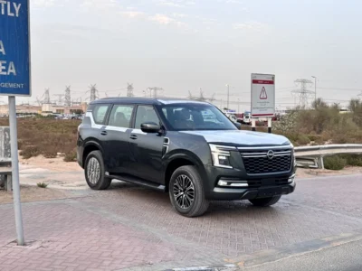 2025 NISSAN PATROL SE PLATINUM 3.8L V6 Engine Green Tan SUV FULL OPTION