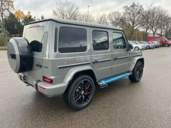 2024 Mercedes-Benz G 63 AMG 4.0L twin-turbocharged V8 Grey Red SUV
