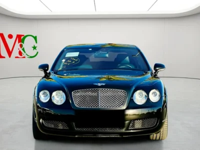 2006 Bentley Continental Flying Spur 12 Cylinder Petrol Engine Black Sedan