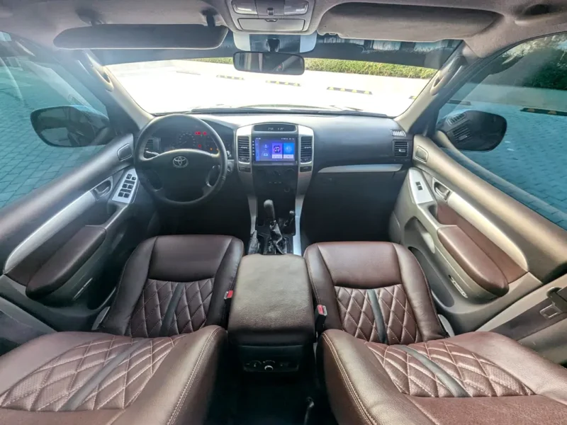 2006 Toyota Prado GX TOP 4 Cylinder Petrol Engine Grey Brown SUV GCC