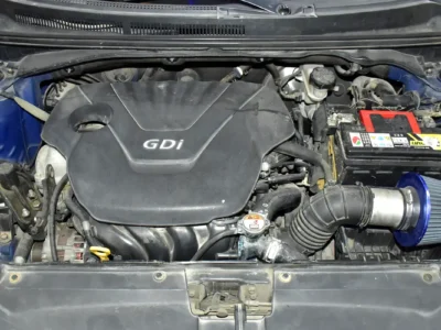 2017 Hyundai Veloster GL 4 Cylinder Petrol Engine Blue Black Hatchback