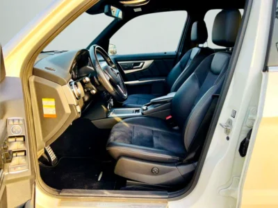 2013 Mercedes-Benz GLK-Class GLK 350 4matic 6 Cylinder Engine SUV White Black