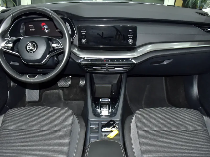 2021 Skoda Octavia Active 4 Cylinders Petrol Engine Silver Black Sedan GCC