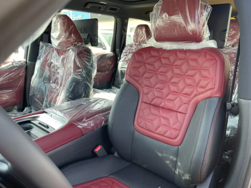 2026 Nissan Patrol Platinum 3.5L Turbo 6 Cylinder Petrol Engine Grey Red SUV GCC