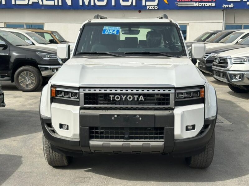 2025 Toyota Prado 2.4l Adventure 2.4L 4-Cylinder Turbo Petrol White Black SUV