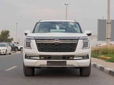 2026 Nissan Patrol LE Platinum 3.5L V6 Twin Turbo AT Petrol White Red SUV