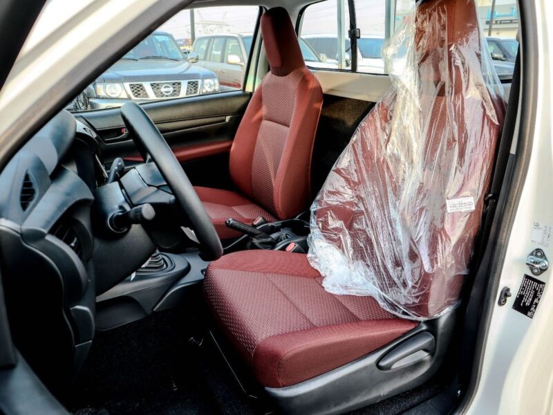 2025 Toyota Hilux Single Cab 2.7L 4 Cylinders Engine 4x2 MT White Red Truck