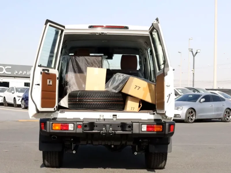 2025 Toyota Land Cruiser 76 Hardtop LX 6 Cylinder Petrol Engine White Brown SUV