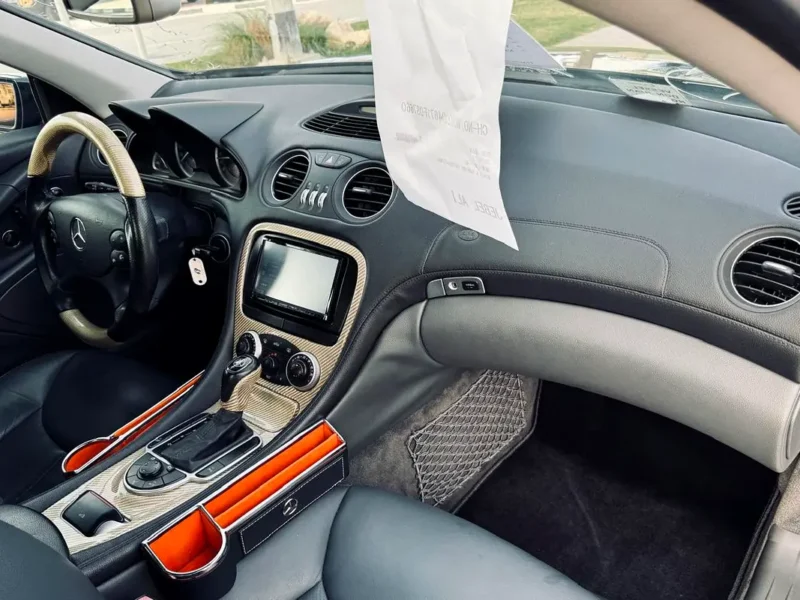 2005 Mercedes-Benz SL-Class SL 350 6 Cylinder Petrol Engine Black Convertible