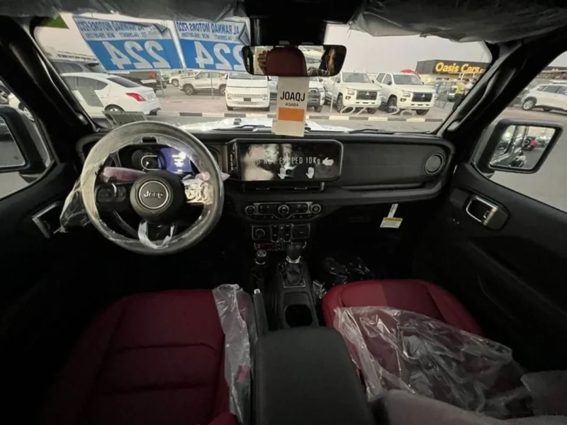 2024 Jeep Wrangler Rubicon 6.4L V8 Engine Black Red SUV GCC Specs