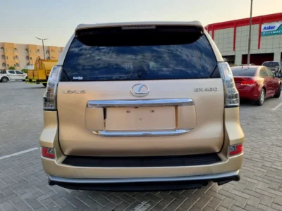 2010 Lexus GX 460 Platinum 8 Cylinders Petrol Engine Gold Beige SUV