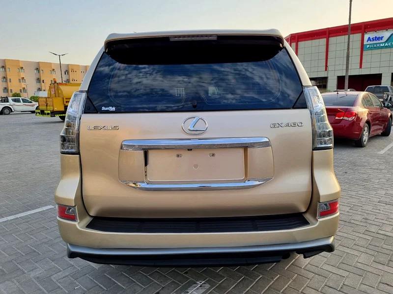 2010 Lexus GX 460 Platinum 8 Cylinders Petrol Engine Gold Beige SUV