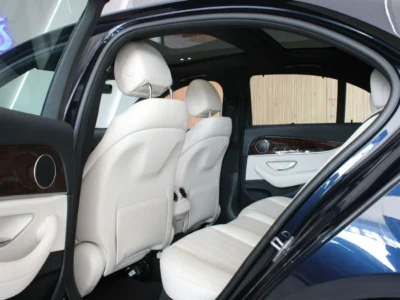 2023 Mercedes-Benz E300 2.0L Turbocharged 4 Cylinder Engine Blue White Sedan