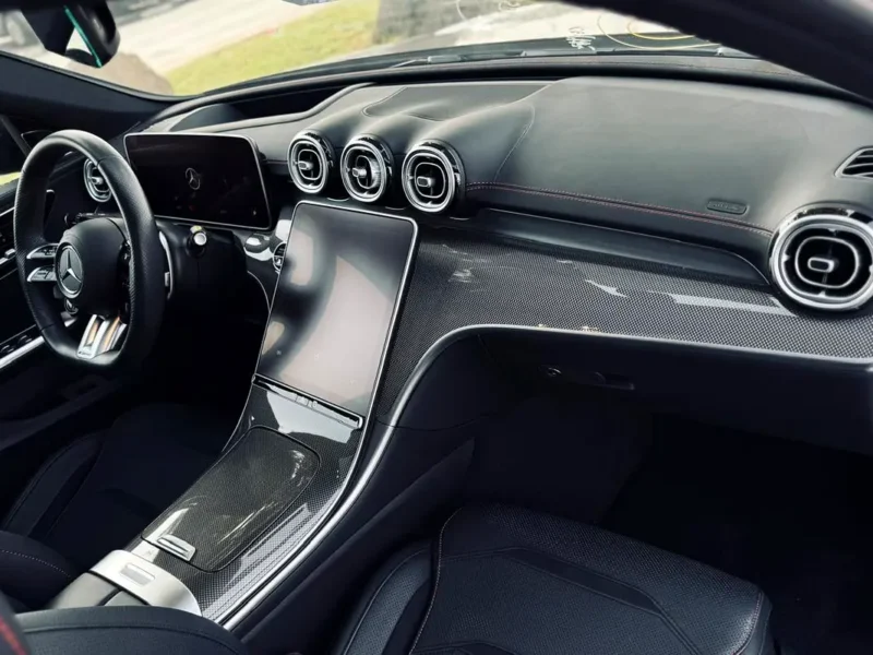 2024 Mercedes-Benz C-Class C43 AMG 4Matic 4 Cylinder Engine Black Sedan