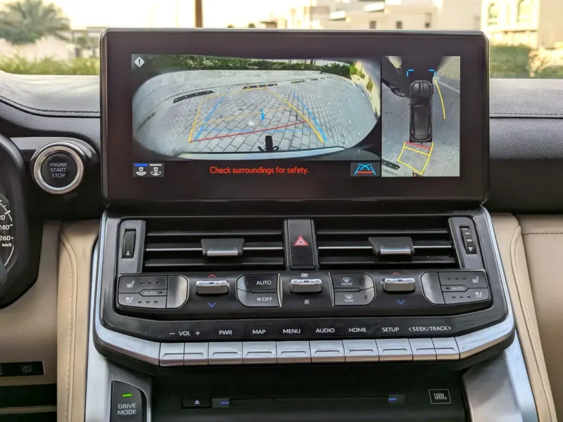 2024 Toyota Land Cruiser VXR 3.5L 6 Cylinder TWIN TURBO Engine Black Beige SUV