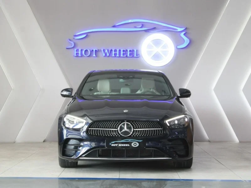 2023 Mercedes-Benz E300 2.0L Turbocharged 4 Cylinder Engine Blue White Sedan