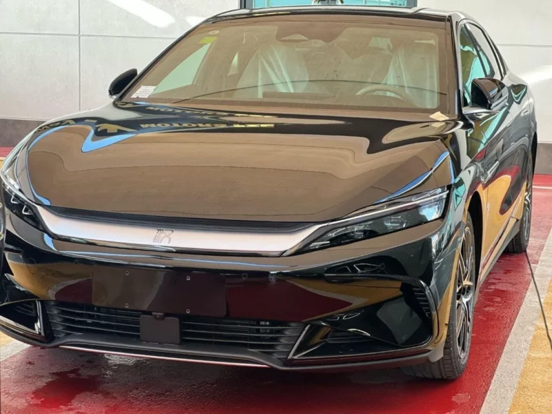 2025 BYD HAN Hybrid 4 Cylinder Engine Black Brown Sedan