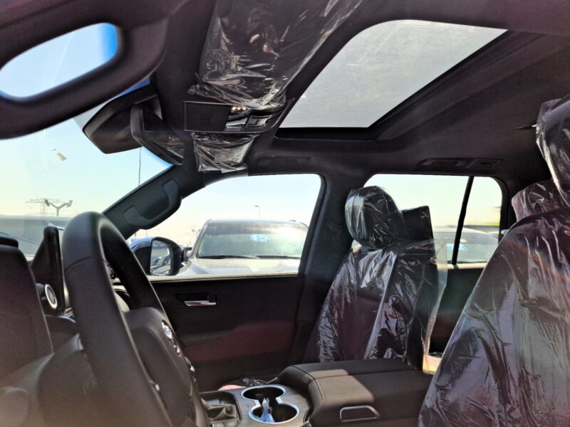 2024 Toyota Landcruiser VXR 3.3-liter twin-turbo diesel V6 Engine Black Red SUV