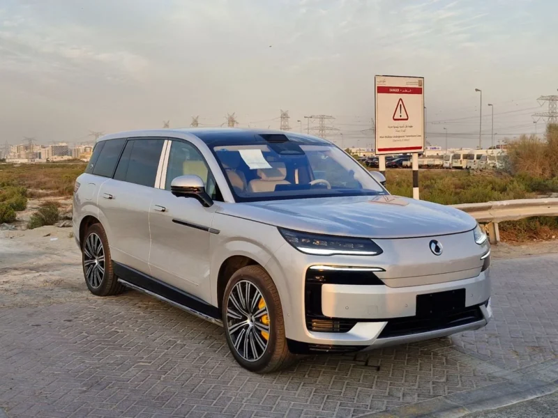 2025 BYD DENZA N9 e3 FLAGSHIP 2.0T Plug-in Hybrid 4 Cylinders Silver White SUV