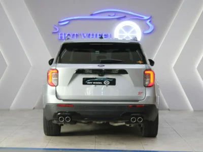 2022 Ford Explorer ST 400A 3.0L EcoBoost V6 Twin Turbo Silver Black SUV