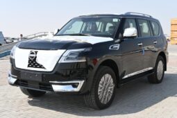 2024 Nissan Patrol 3.8 Litres V6 Cylinder Petrol Engine Black Orange SUV