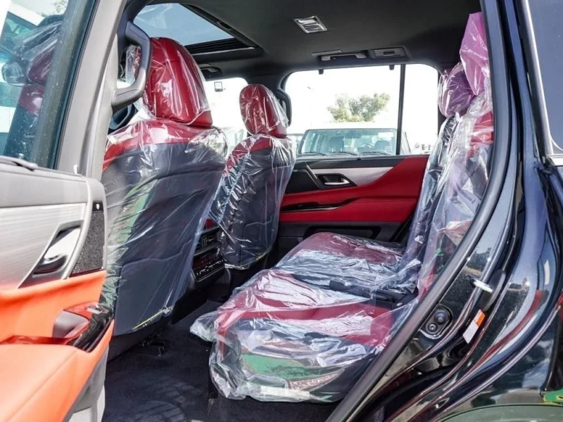 2024 Lexus LX 600 FSport 3.5 Litre V6 Engine Black Red SUV GCC Specs
