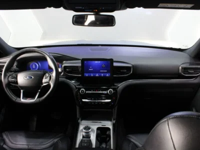 2022 Ford Explorer ST 400A 3.0L EcoBoost V6 Twin Turbo Silver Black SUV