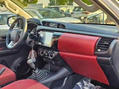 2026 Toyota Hilux SINGLE CABIN MT 2.7L V4 PETROL White Red Pick UP Truck