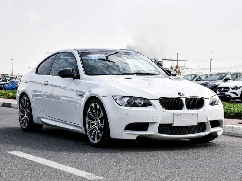 2012 BMW M3 E92 8 Cylinder Petrol Engine White Black Coupe Automatic