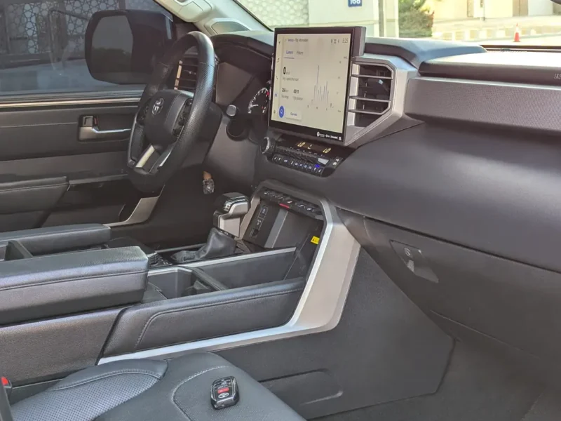 2022 Toyota Tundra Crewmax Limited 6 Cylinder Engine Green Grey Truck