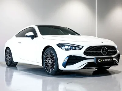 2024 Mercedes-Benz CLE-Class CLE200 4 Cylinder Petrol Engine White Brown Coupe