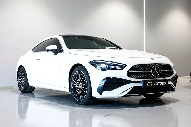 2024 Mercedes-Benz CLE-Class CLE200 4 Cylinder Petrol Engine White Brown Coupe