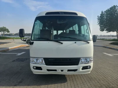2008 Toyota Coaster Other 4 Cylinders Diesel Engine White Brown Van Manual