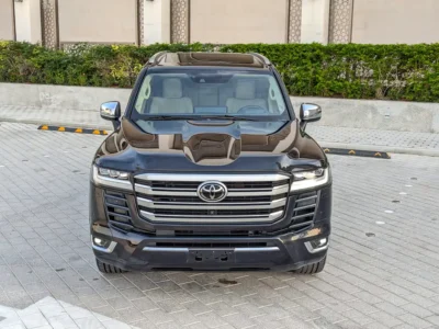 2024 Toyota Land Cruiser VXR 3.5L 6 Cylinder TWIN TURBO Engine Black Beige SUV