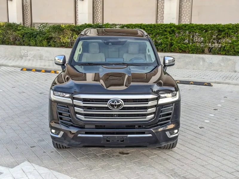 2024 Toyota Land Cruiser VXR 3.5L 6 Cylinder TWIN TURBO Engine Black Beige SUV