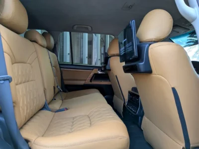 2008 TOYOTA LAND CRUISER FACELIFTED 2025 V6 4.0L Black Brown SUV GCC