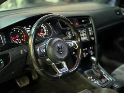 2016 Volkswagen Golf GTI 4 Cylinder Engine Black Hatchback Turbo Performance