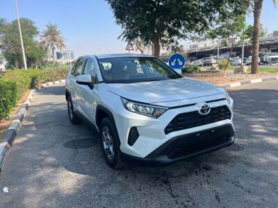 2025 Toyota RAV4 4WD EXR 2.5 Liter 4 Cylinder Petrol Engine White Beige SUV GCC