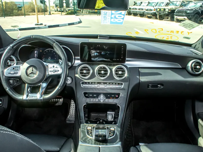 2019 Mercedes-Benz C-Class C43 AMG 6 Cylinder Petrol Engine Green Black Sedan
