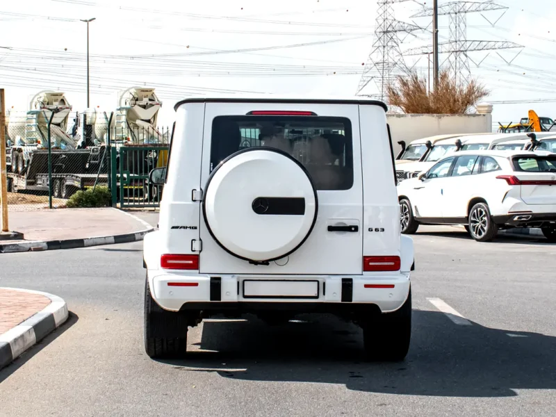2019 Mercedes-Benz G-Class G 63 AMG 8 Cylinder Petrol Engine White SUV