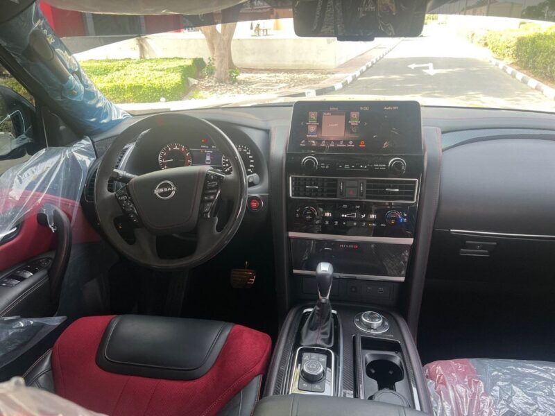 2024 Nissan Patrol Nismo 5.6L 8 Cylinders Petrol Engine Black Red SUV GCC