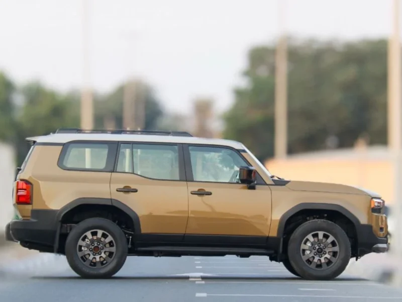 2026 Toyota Prado Adventure Dual Tone 2.4L 4 Cylinders Petrol Engine Brown Tan SUV