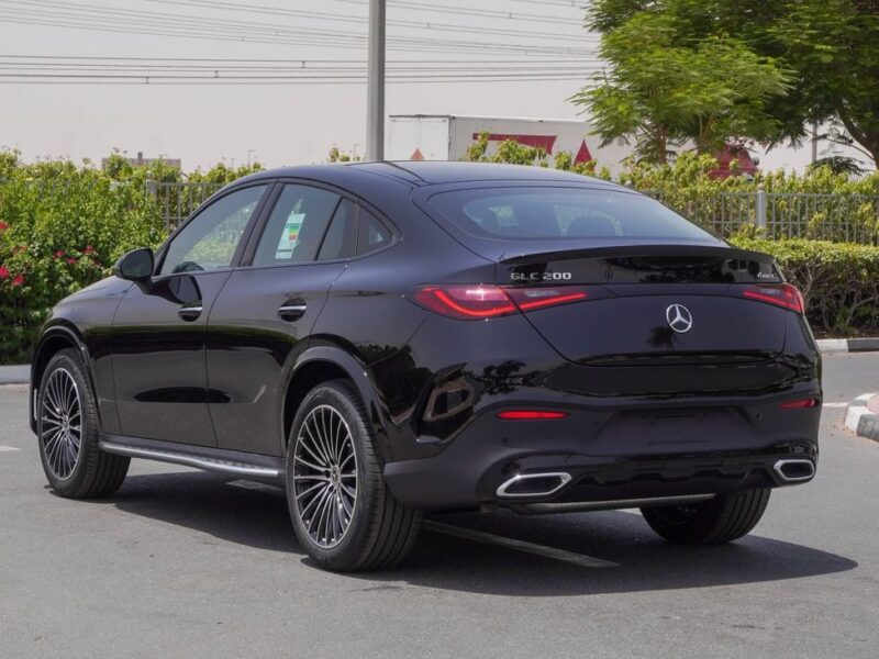 2025 Mercedes-Benz GLC 200 4Matic 2.0 L 4 Cylinders Engine Black Red SUV