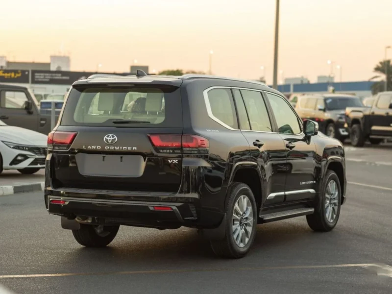 2026 Toyota Land Cruiser LC300 VX 4.0L 6 Cylinder Petrol Engine Black Beige SUV